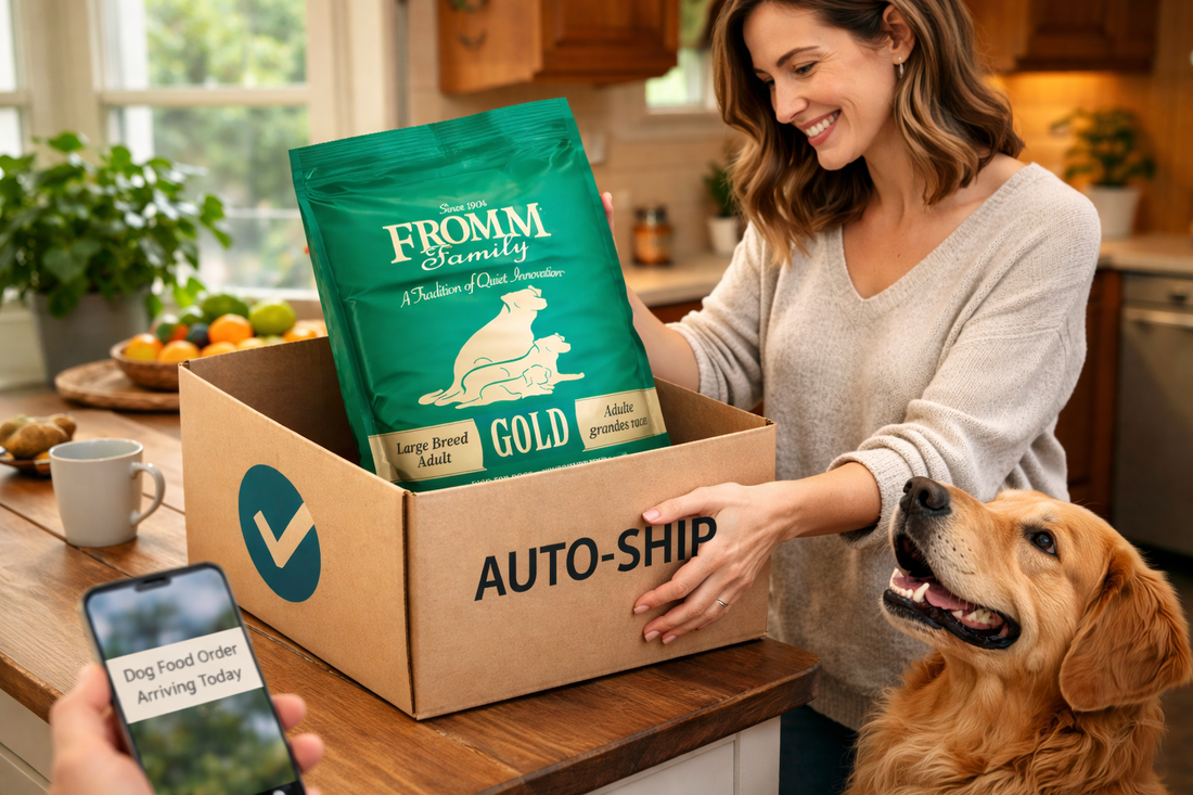 The Easiest Way to Never Run Out of Dog Food Again