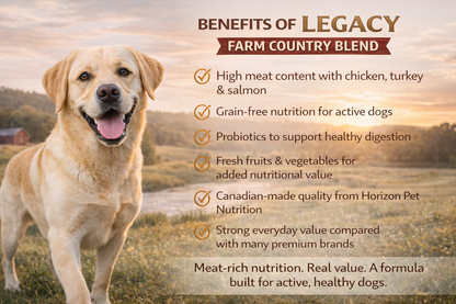 Horizon Legacy Farm Country Blend Dog Food