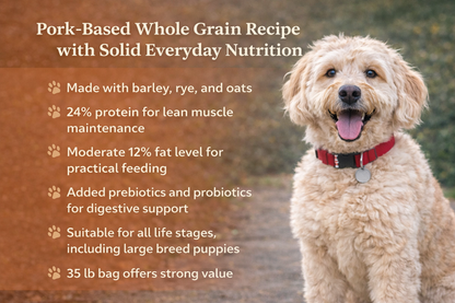 Horizon Taiga Pork Whole Grain Dry Dog Food