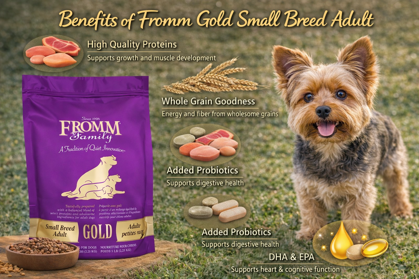 Fromm Gold Small Breed Adult Dog Food