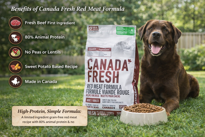 PetKind Canada Fresh Red Meat Formula Dog Food