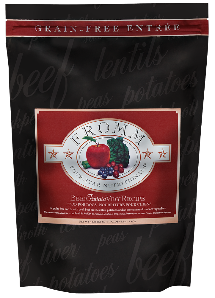 Fromm Four-Star Beef Frittata Veg Recipe Dog Food