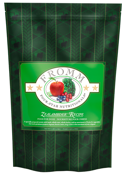 Fromm Four-Star Zealambder Recipe Dog Food